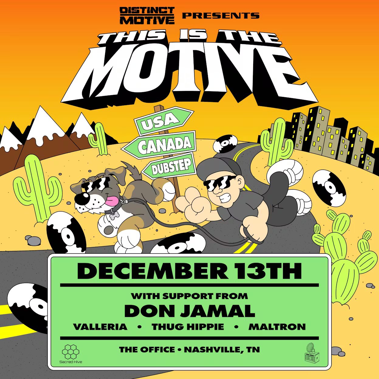 Flyer for Distinct Motive