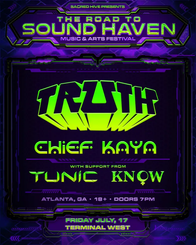 Flyer for THE ROAD TO SOUNDHAVEN: TRUTH