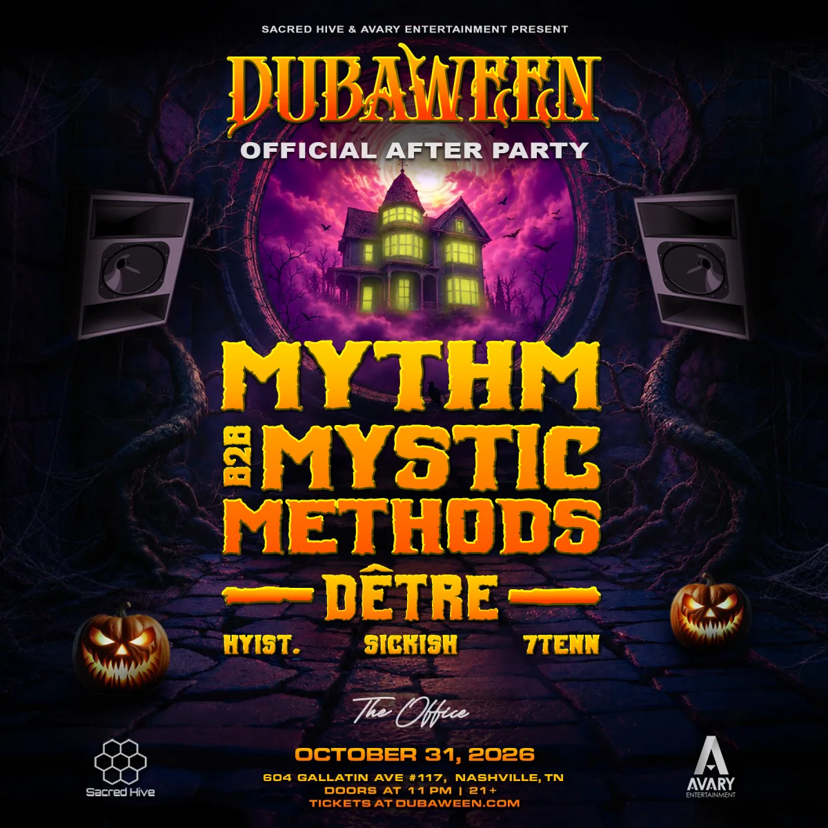 Flyer for Dubaween: Official After Party